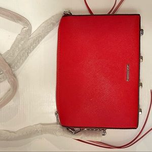 Brand new Rebecca Minkoff red crossbody bag